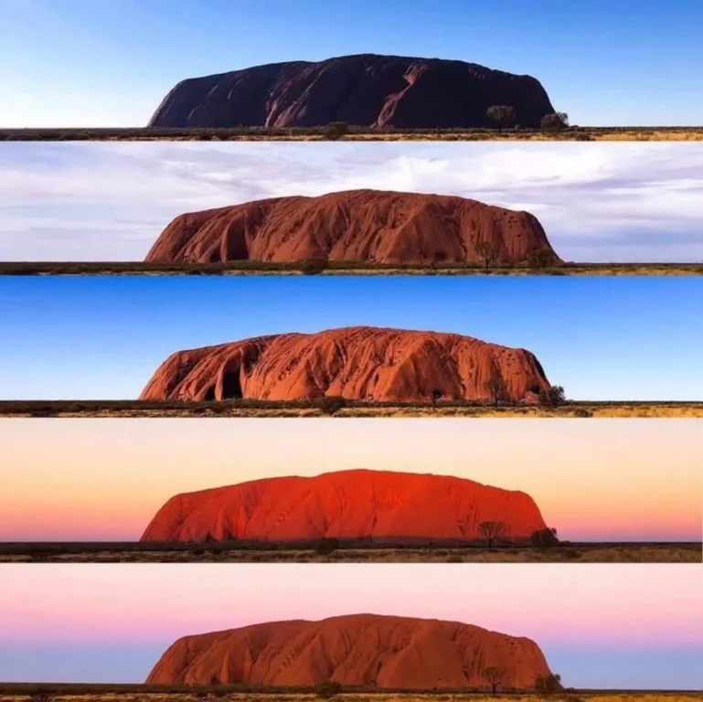 What Colour Is Uluru